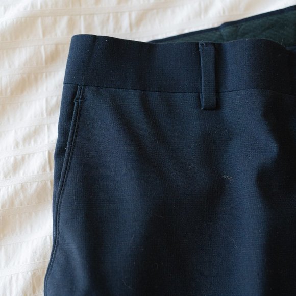 Banana Republic Dress Pants Dark Blue Size 34/32 - Picture 3 of 9